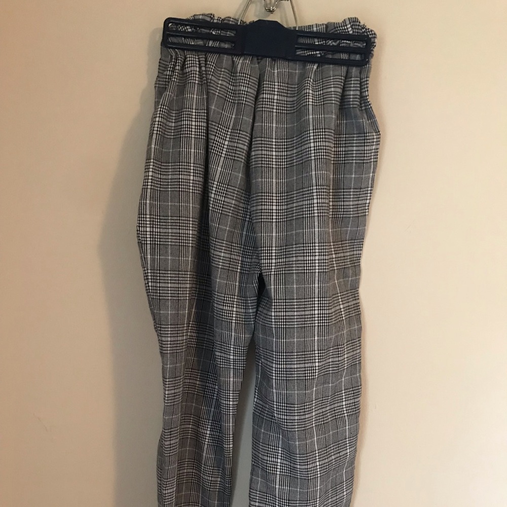 Gingham Pants